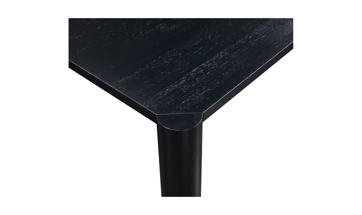 Post Dining Table Small Black