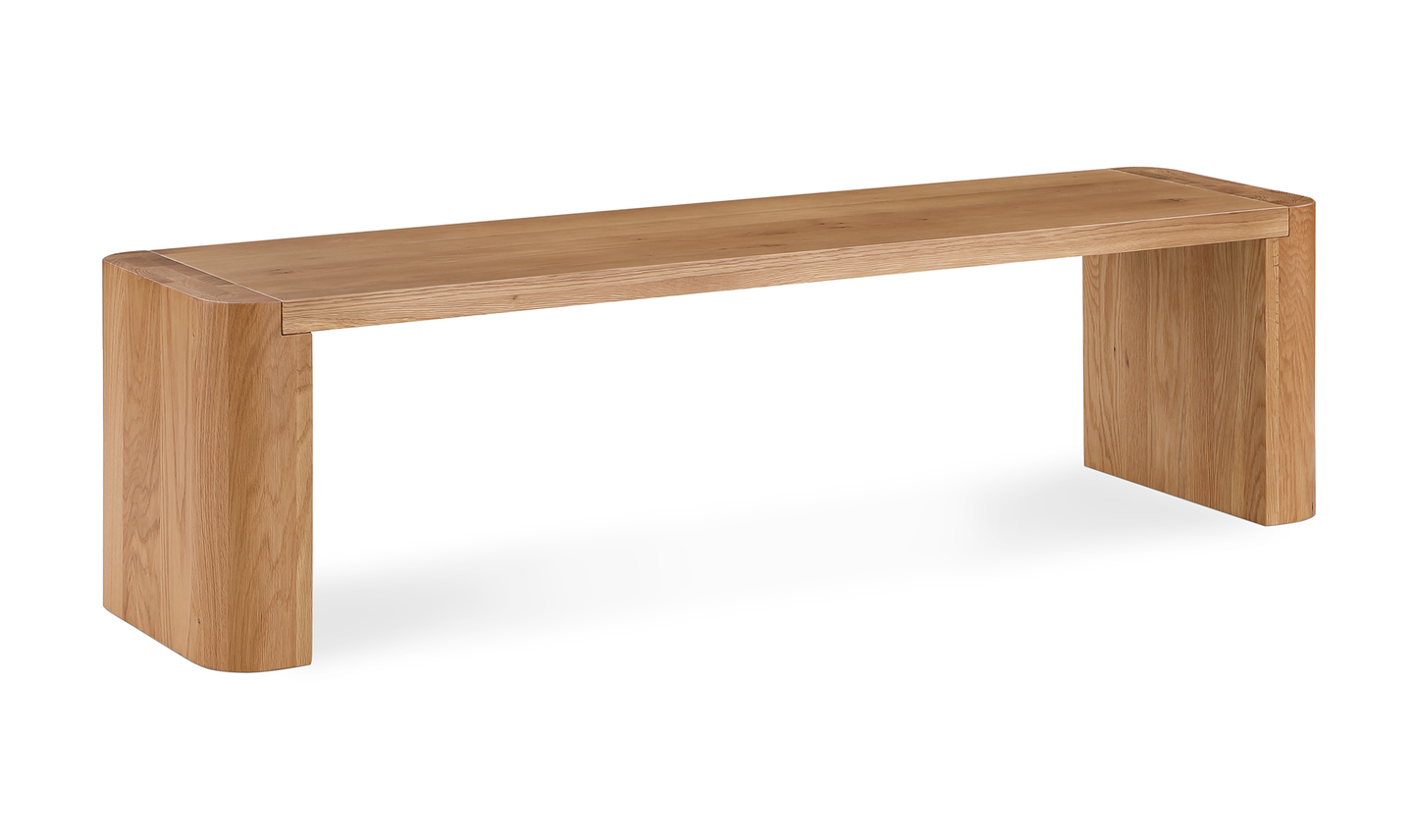 Post Dining Bench Small Natural