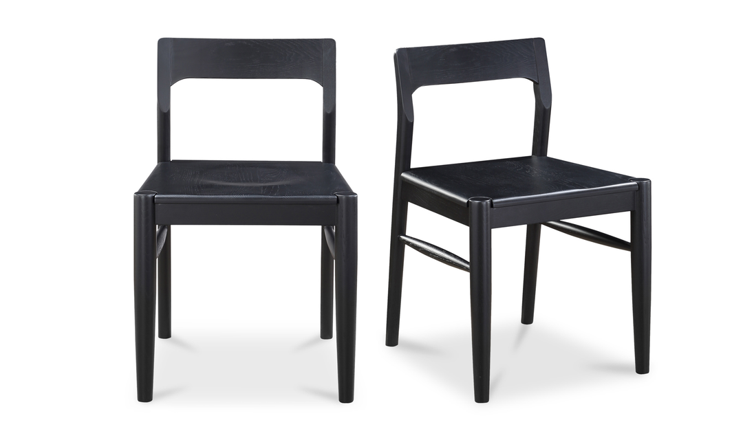 Owing Dining Chair - Set Of Two Black