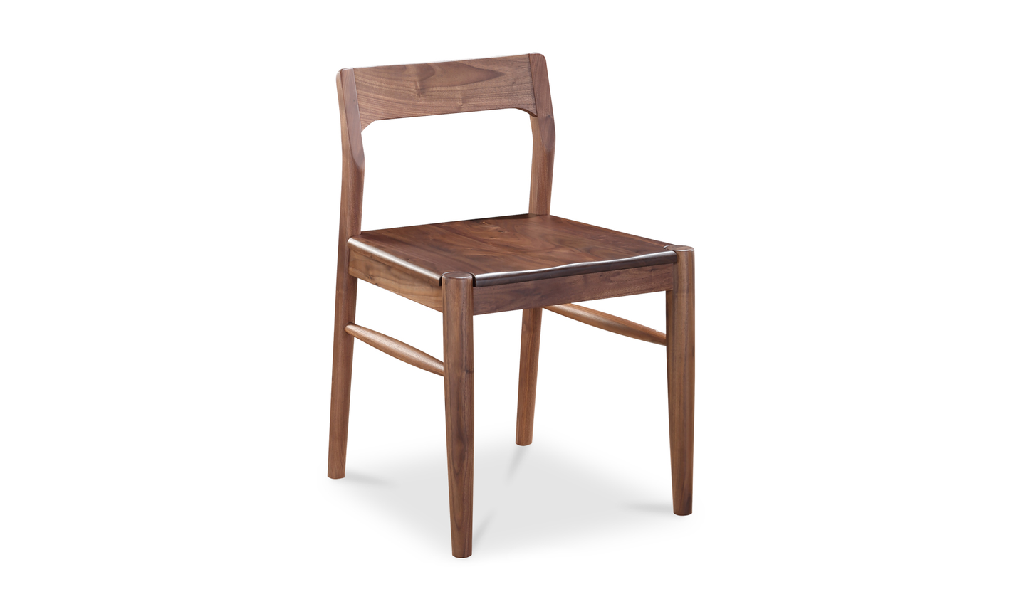 Owing Dining Chair - Set Of Two Walnut