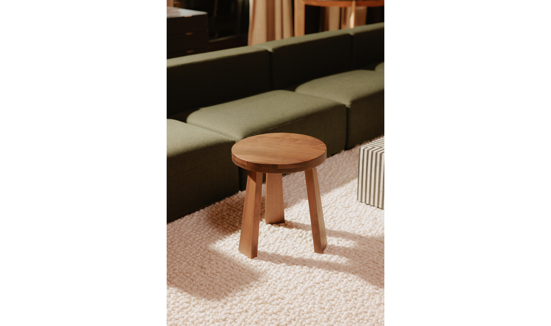 Lund Stool Walnut