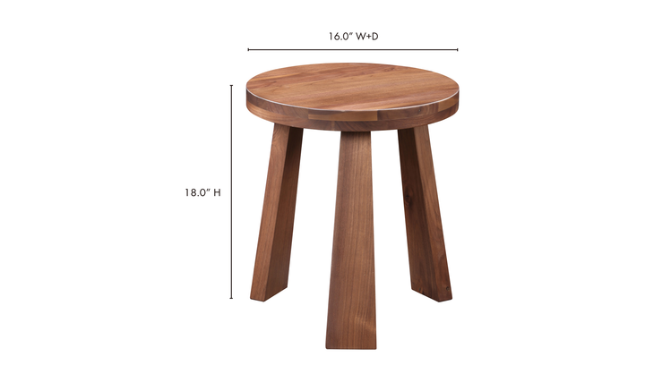 Lund Stool Walnut