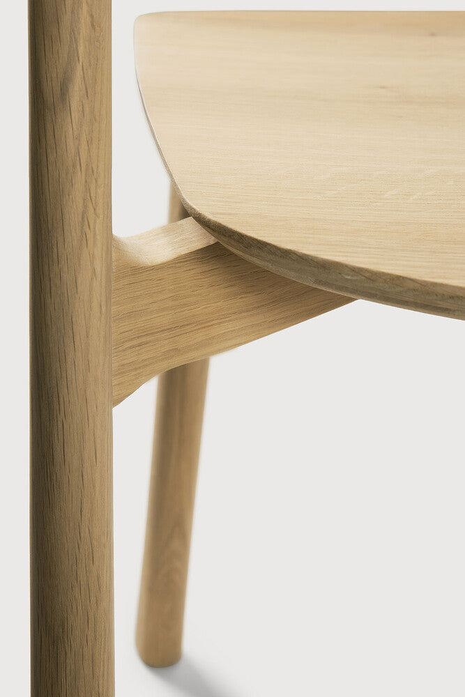 Bok Dining Chair in Oak Close Up of Wood