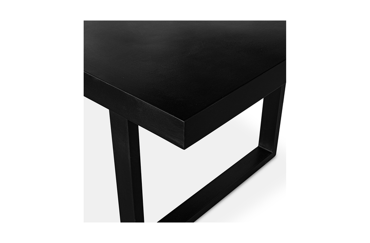 Jedrik Outdoor Dining Table Large Black