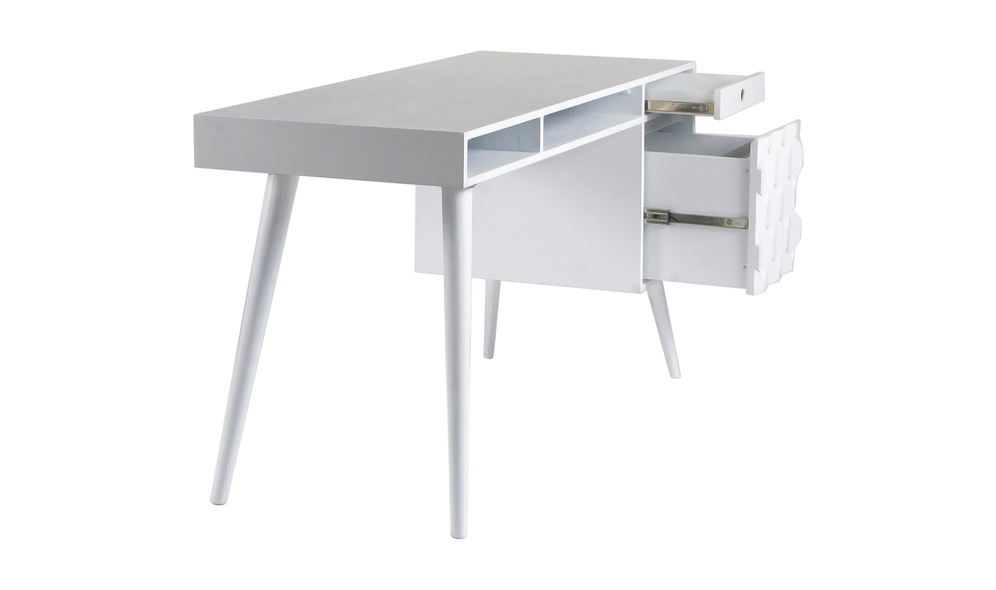 O2 Desk White