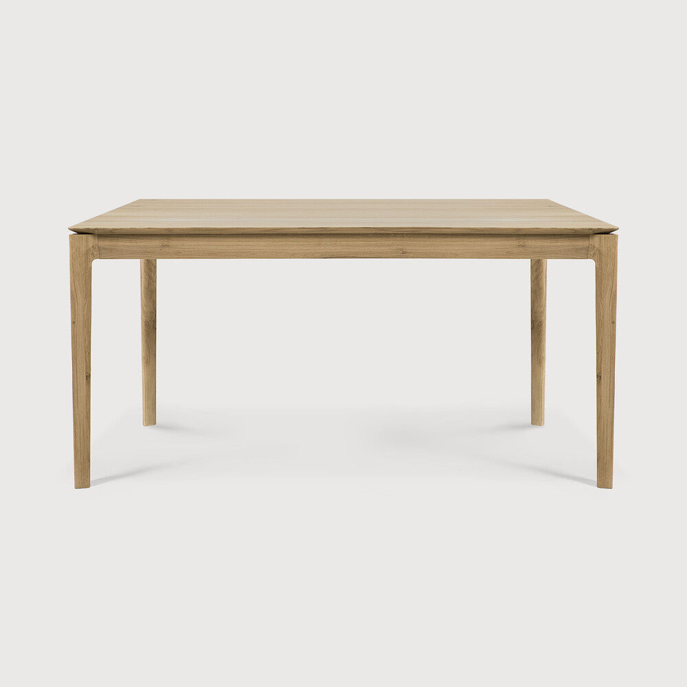 Bok Dining Table by Ethnicraft - Modern wooden dining table with oak finish 160x80cm