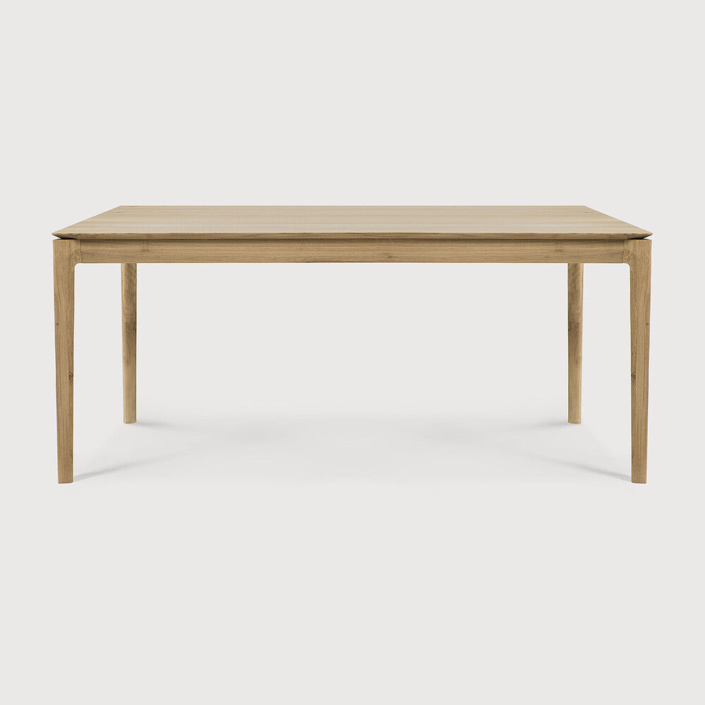 Bok Dining Table by Ethnicraft - Modern wooden dining table with oak finish 180x90cm