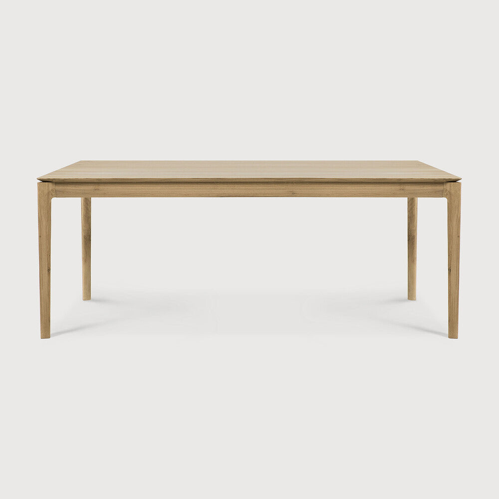 Bok Dining Table by Ethnicraft - Modern wooden dining table with oak finish 200x95cm