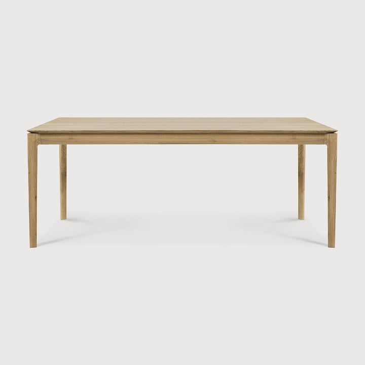 Bok Dining Table by Ethnicraft - Modern wooden dining table with oak finish 200x95cm