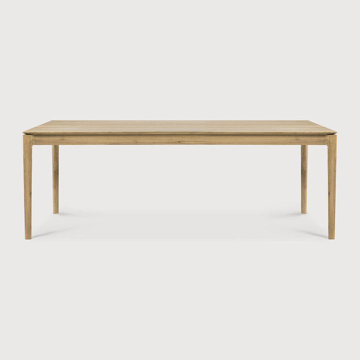 Bok Dining Table by Ethnicraft - Modern wooden dining table with oak finish 220x95cm