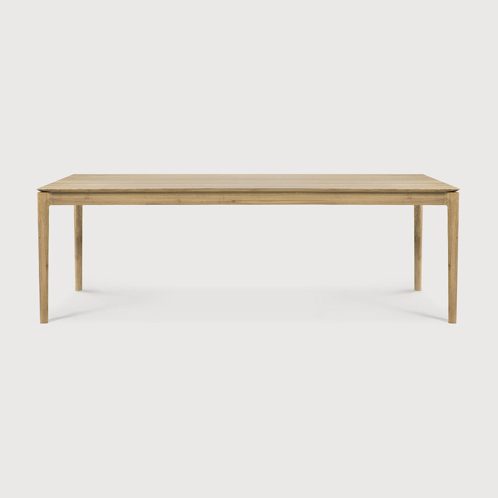 Bok Dining Table by Ethnicraft - Modern wooden dining table with oak finish 240x100cm