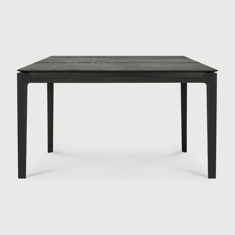 Bok Dining Table by Ethnicraft - Modern wooden dining table with black oak finish 140x80cm