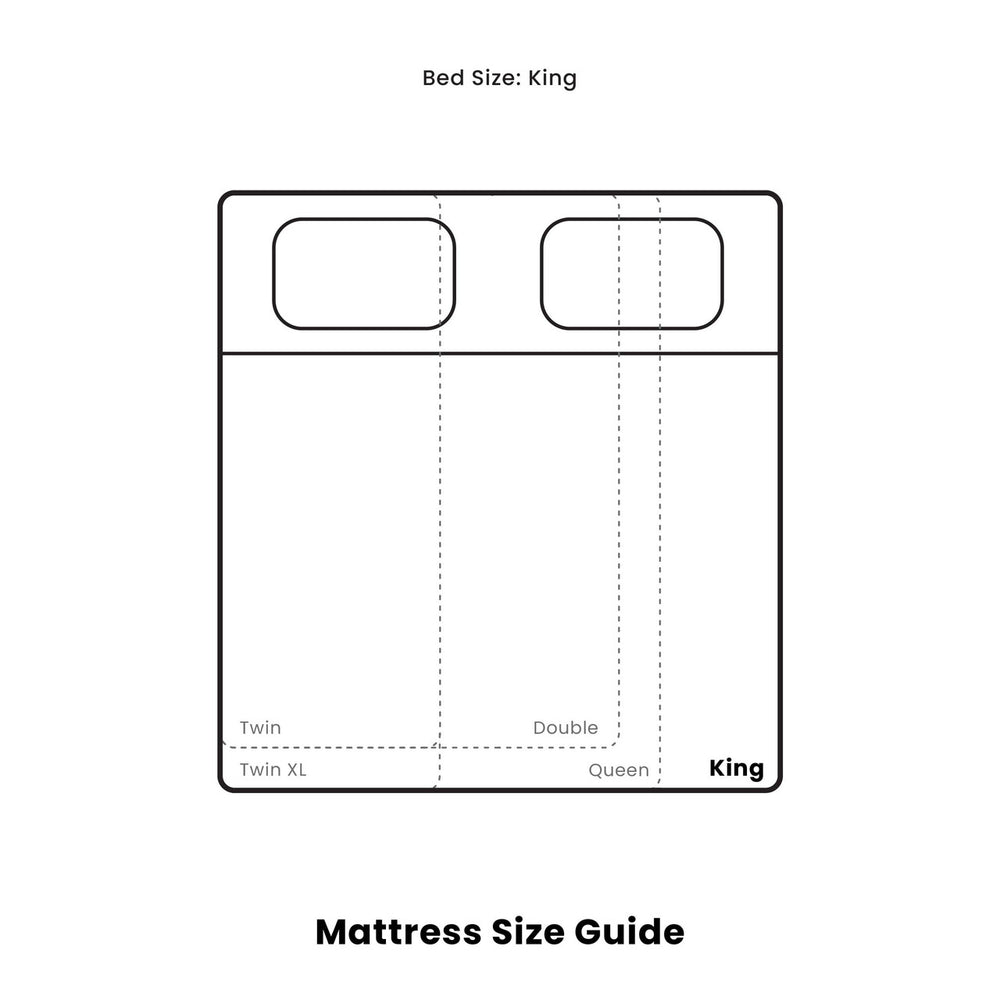 Justin Bed in Cream by Style In Form, Size Chat