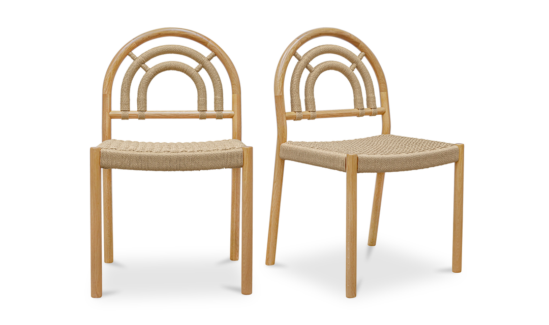 Avery Dining Chair Natural-Set Of Two