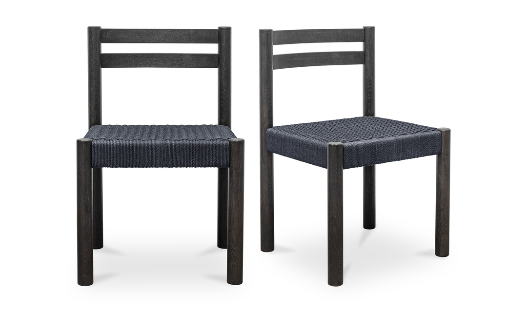 Finn Dining Chair Black-Set Of Two