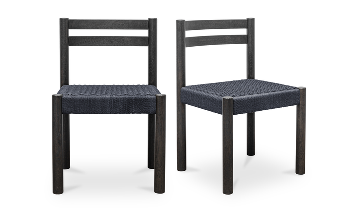 Finn Dining Chair Black-Set Of Two