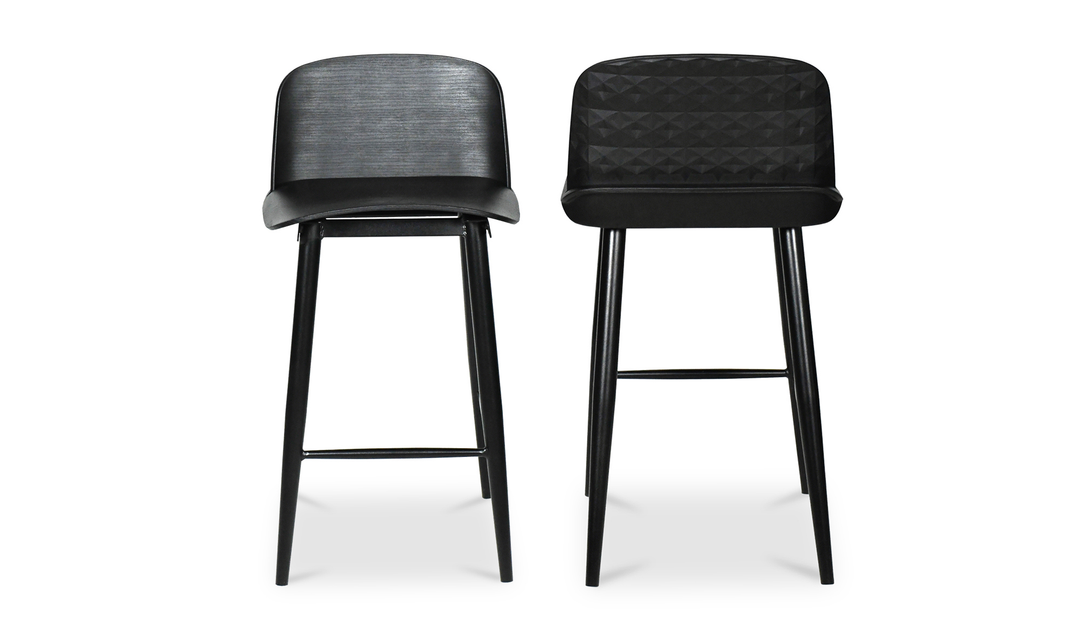Looey Counter Stool Black-Set Of Two
