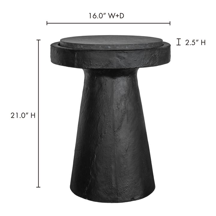 Book Accent Table - Black
