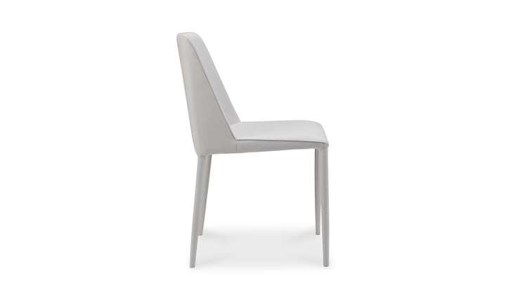 Nora Fabric Dining Chair - Set Of Two White