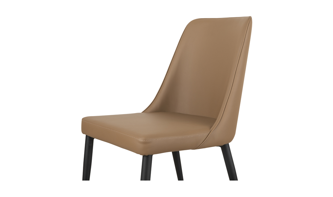 Lula Dining Chair - Set Of Two Tan