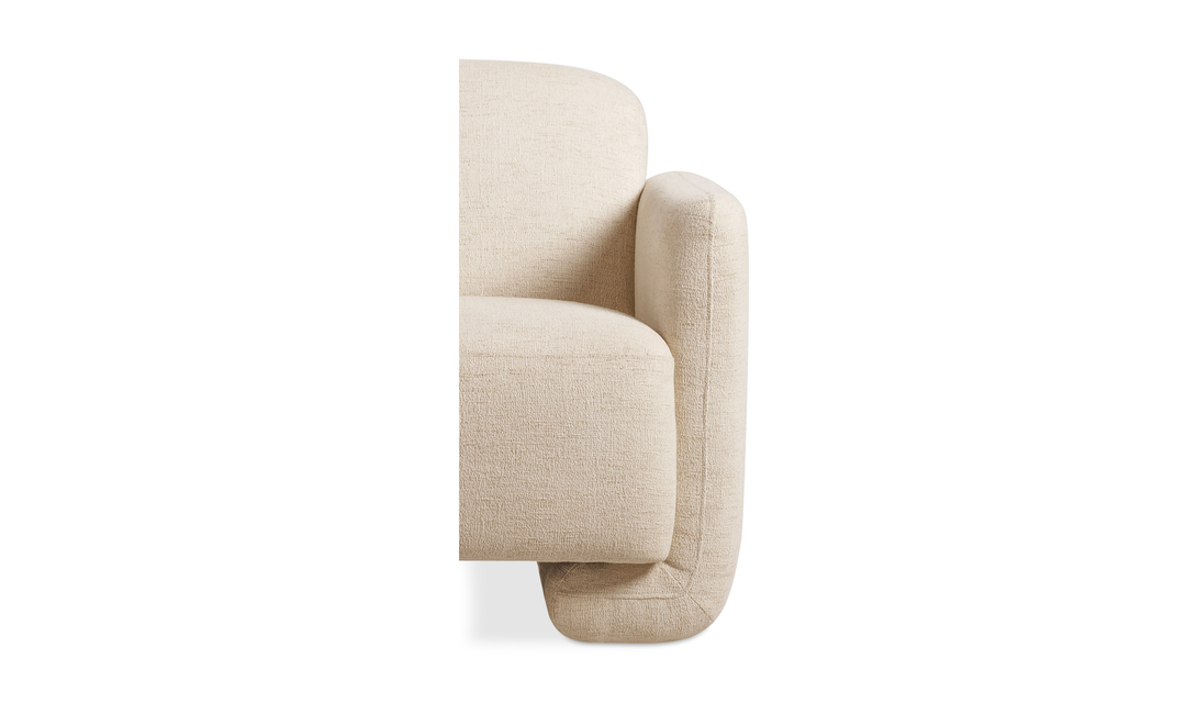 Fallon Accent Chair Flecked Ivory